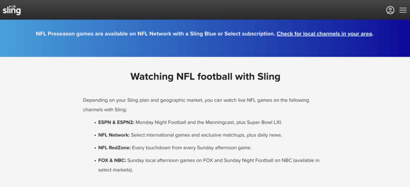 Best budget NFL streaming service
