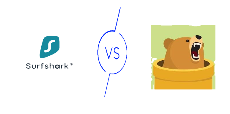 TunnelBear vs Surfshark
