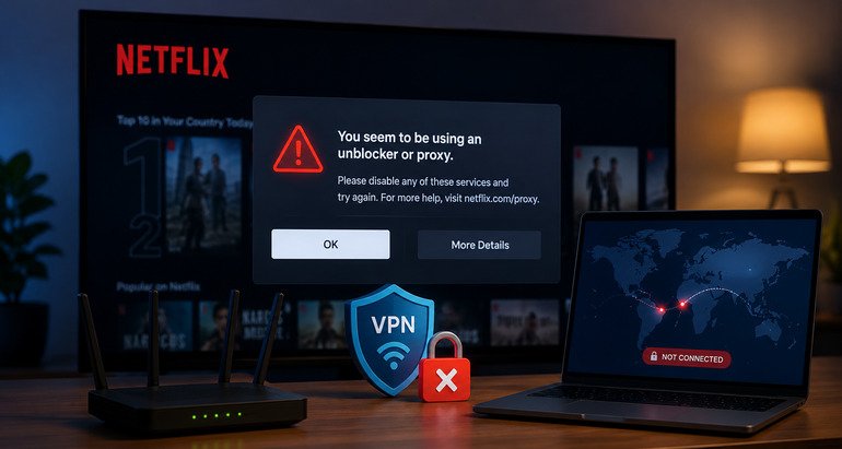 Netflix VPN Not Working?
