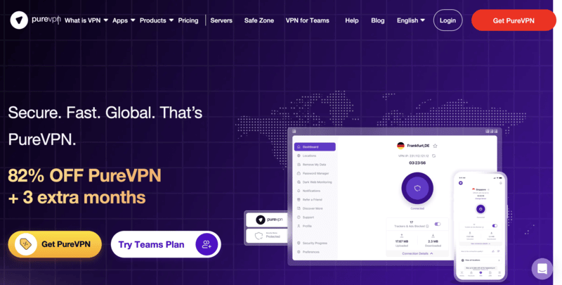 PureVPN for TamilYogi