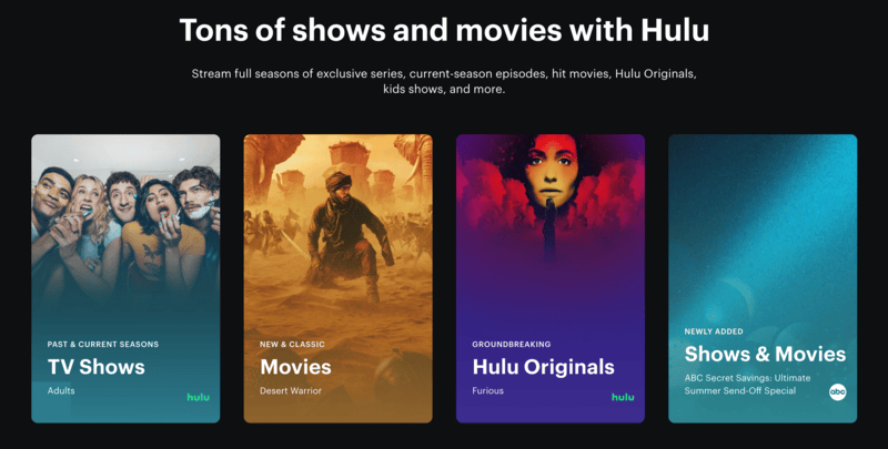 Hulu streaming platform