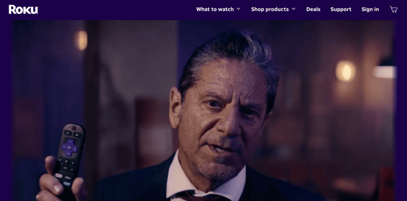 Roku user interface